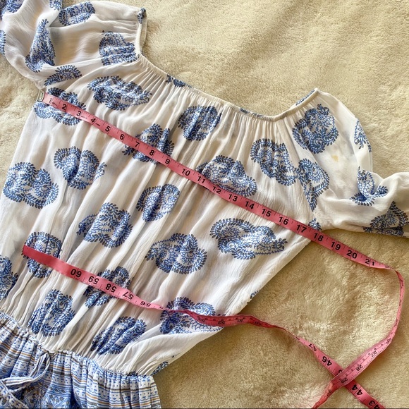 Faithfull The Brand Cabana Playsuit Sunfaded Print - Picture 9 of 9